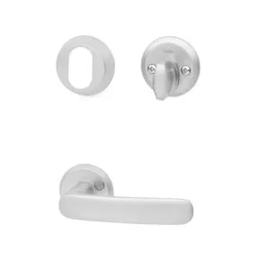 DÖRRHANDTAG KOMB A2560-40 MKR YTTERDÖRR MATT KROM SB | Beijerbygg Byggmaterial