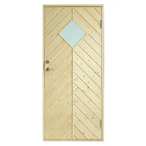 FÖRRÅDSDÖRR 10GR 08X19 FG-H FISKBEN,GLAS,HÖGER,10GRADER | Beijerbygg Byggmaterial