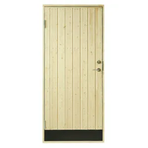 FÖRRÅDSDÖRR 10GR 8X19 RAK-V SPÅRAD, VÄNSTER, 10GRADER | Beijerbygg Byggmaterial