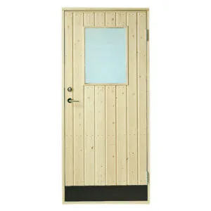 FÖRRÅDSDÖRR 10GR 9X20 RAK G-H SPÅRAD, GLAS, HÖGER, 10GRADER | Beijerbygg Byggmaterial