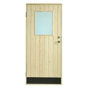 FÖRRÅDSDÖRR 10GR 9X20 RAK G-V SPÅRAD, GLAS, VÄNSTER,10GRADER | Beijerbygg Byggmaterial