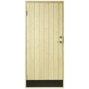 FÖRRÅDSDÖRR 10GR 9X20 RAK-V SPÅRAD, VÄNSTER, 10GRADER | Beijerbygg Byggmaterial