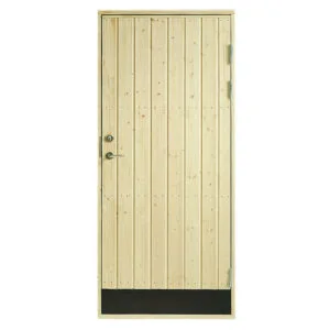 FÖRRÅDSDÖRR 18GR 9X20 RAK-H SPÅRAD HÖGER 18GRADER | Beijerbygg Byggmaterial