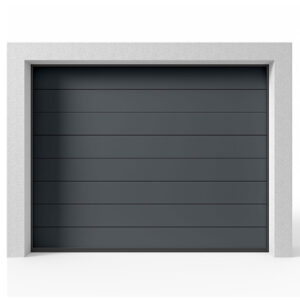 Garageport Takskjutport Modern Panel Antracit, 2400x2125