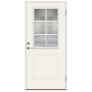 YTTERDÖRR P-400 10X21 VÄ VIT CLEVER-LINE MED KARM COTSWOLD | Beijerbygg Byggmaterial