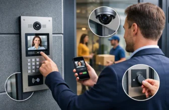 Porttelefon med digital display