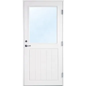Altandörr med klarglas - Bröstningshöjd 1000 mm + Tryckespaket