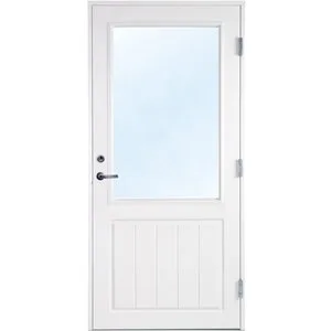 Altandörr med klarglas - Bröstningshöjd 800 mm - Outlet