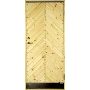 Förrådsdörr Molnebo 18 °C - Sportstugemodell - Tät