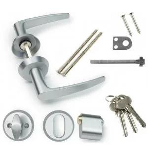 Komplett trycke - Satinkromat - Med tillbehör